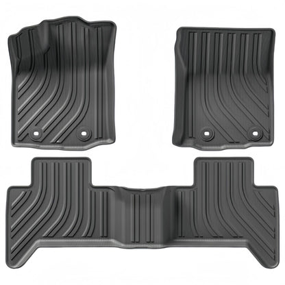 For 2004- 2024 TOYOTA TACOMA LHD TPE Car Floor Mat / Rear Bucket Mat