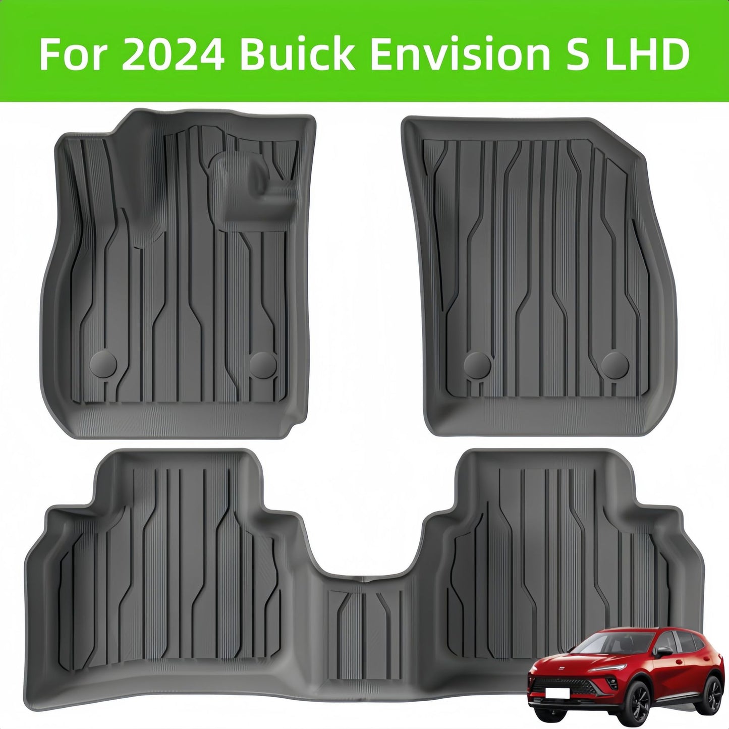Buick Envision S LHD 2024 Car Floor Mat/Rear Trunk Mat TPE