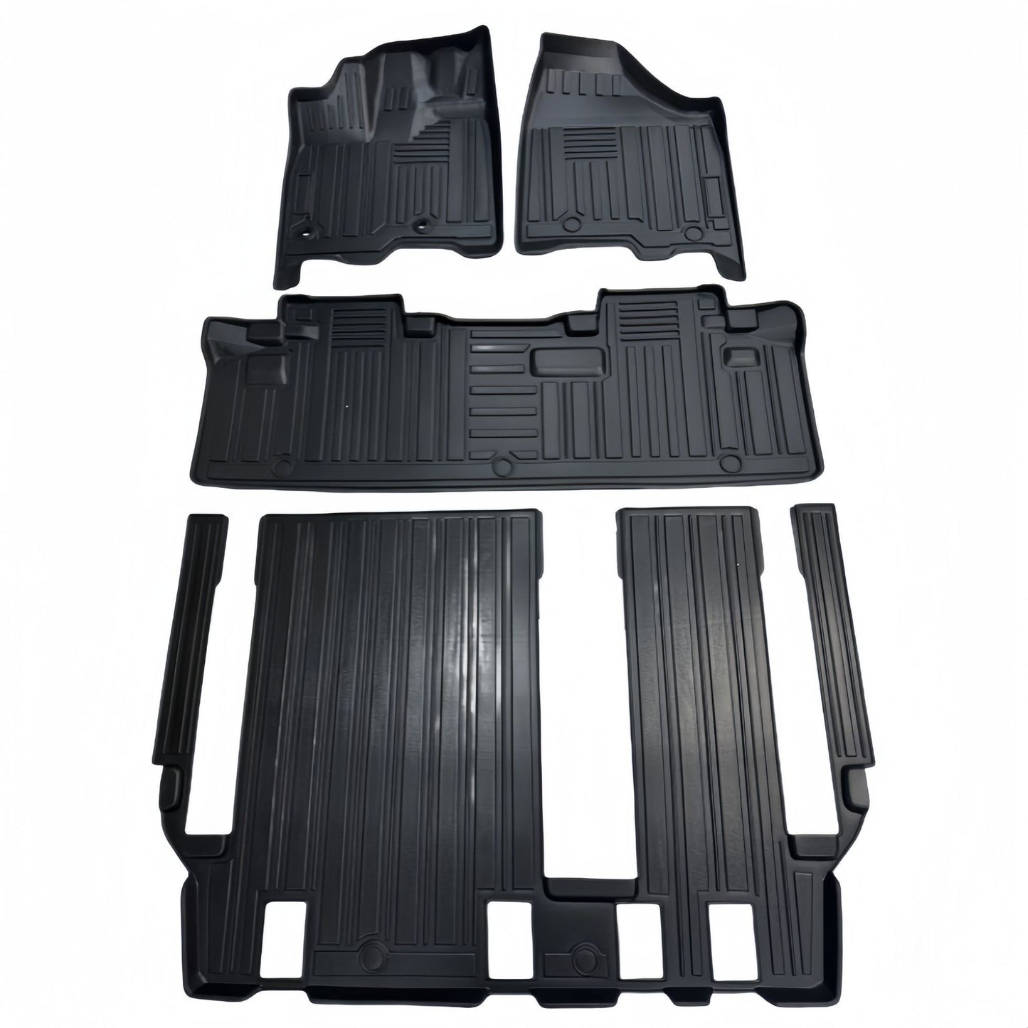 For 2013- 2020 Toyota SIENNA LHD Waterproof 3D Carpet TPE Car Floor Mat