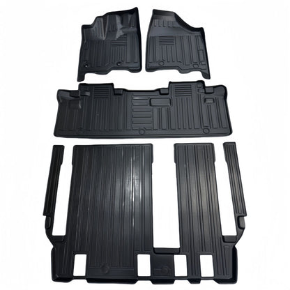 For 2013- 2020 Toyota SIENNA LHD Waterproof 3D Carpet TPE Car Floor Mat