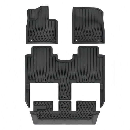 For 2025 AION Hyper HL TPE Car Floor Mat/Rear Trunk Mat