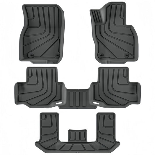 Mazda CX-80 2025 RHD 3D TPE Car Floor Mat/Rear Trunk Mat