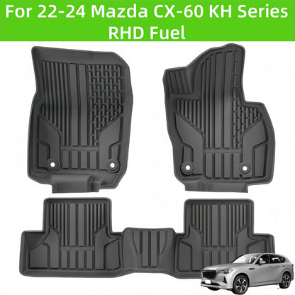 Mazda CX-60 KH Series RHD Fuel 2022-2024 TPE Car Floor Mat