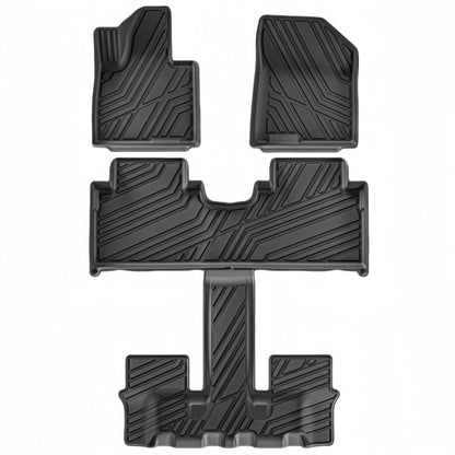 For 2021- 2024 Hyundai Santa Fe Fuel 3DCarpets TPE Car Floor Mat/Trunk Mat