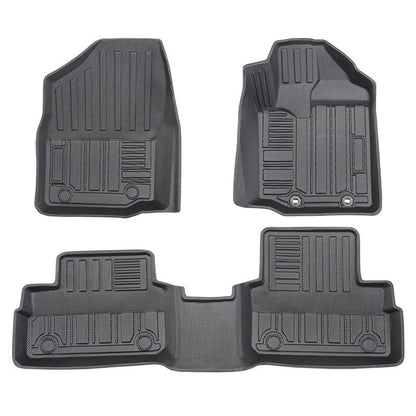 TPE Car Floor Mats For 2022- 2024 Toyota Raize Waterproof Rubber Floor