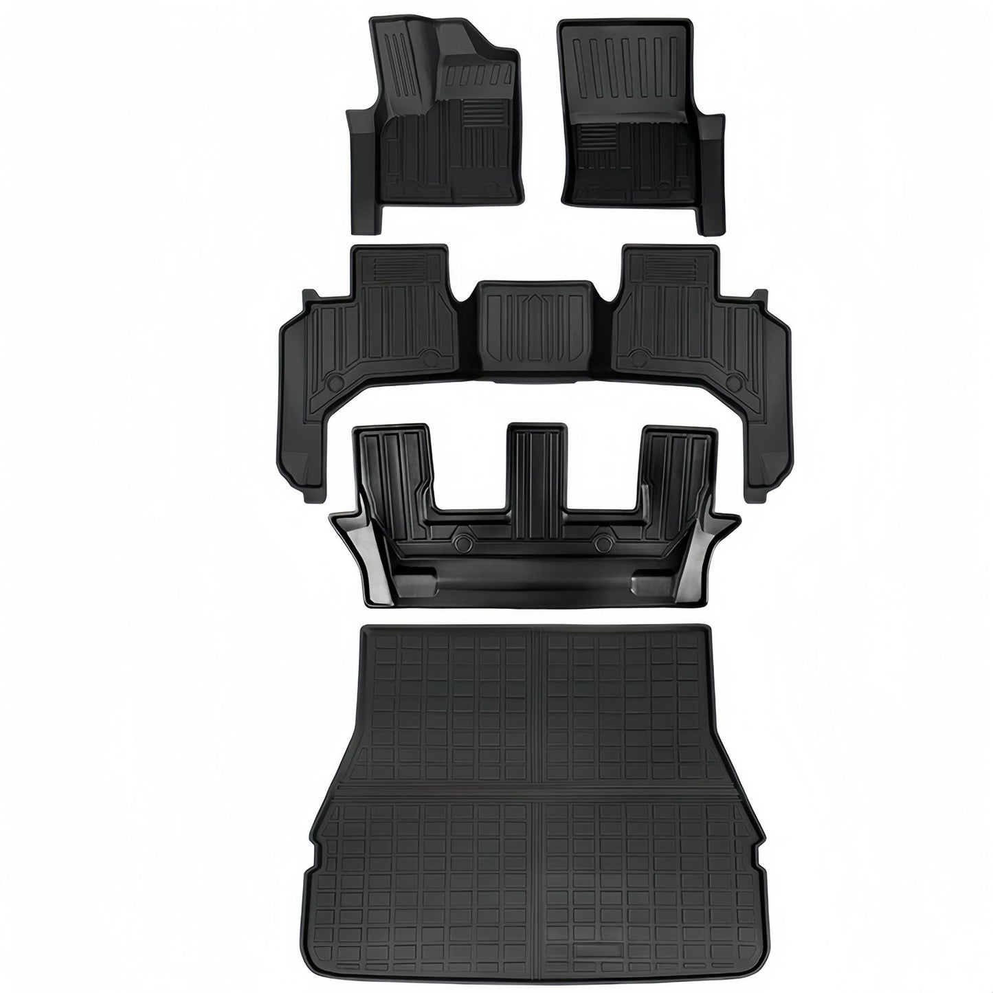 For 2022 Toyota Land Cruiser LC300 LHD TPE Car Floor Mat/Trunk Mat