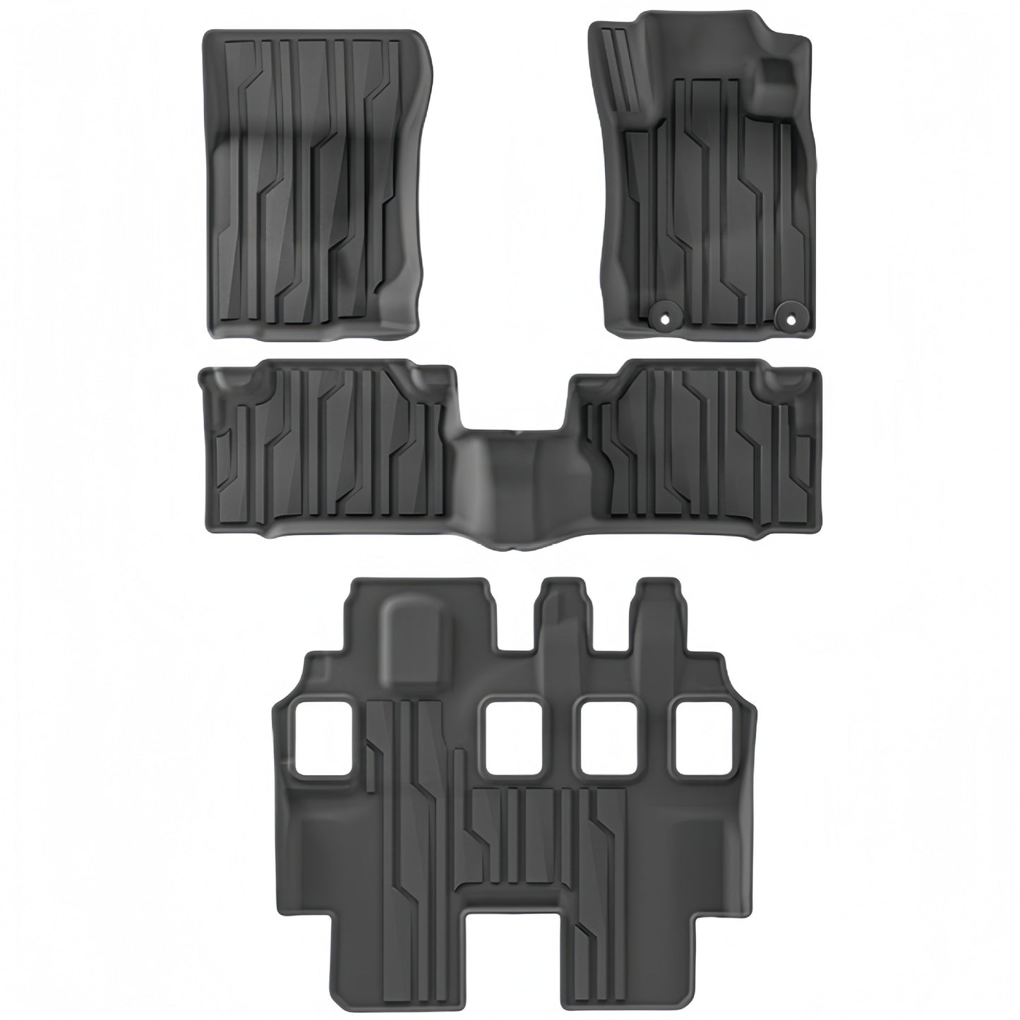 Mitsubishi PAJERO SPORT RHD 2015-2024 TPE Car Floor Mat/Rear Trunk Mat