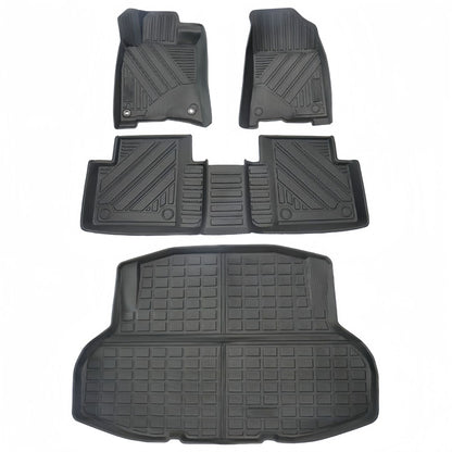 For 2016- 2021 Honda Civic 10th LHD/RHD TPE Car Floor Mat/Rear Trunk Mat