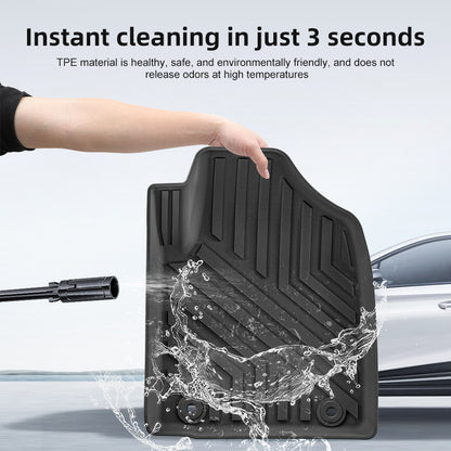 For 2023-2025 MG HS PHEV RHD TPE Car Floor Mat/Rear Trunk Mat