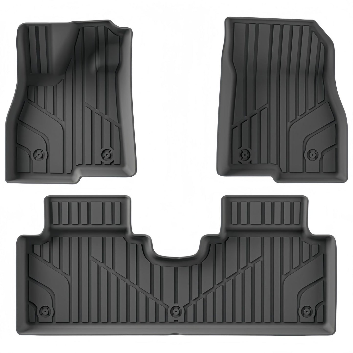 For 2025 AION UT 3D Carpet TPE Car Floor Mat/Rear Trunk Mat