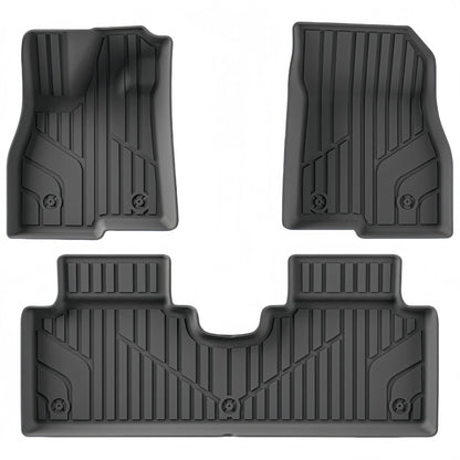 For 2025 AION UT 3D Carpet TPE Car Floor Mat/Rear Trunk Mat