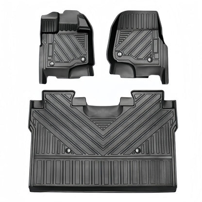 For 2015-2022 FORD F-150 TPE Car Floor Mat/F150 Rear Bucket Mat