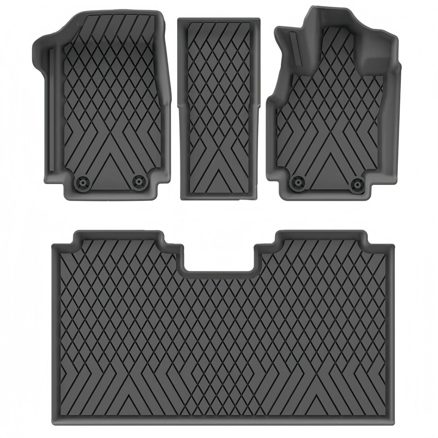 For 23-24 Nissan Serena C28 RHD TPE 3D Car Floor Mat/Rear Trunk Mat