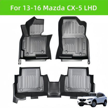 Mazda CX-5 LHD 2013-2016 TPE Car Floor Mat/Rear Trunk Mat