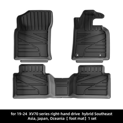 For 2019-2024 Toyota Camry XV70 RHD HEV TPE Waterproof Car Floor Mats