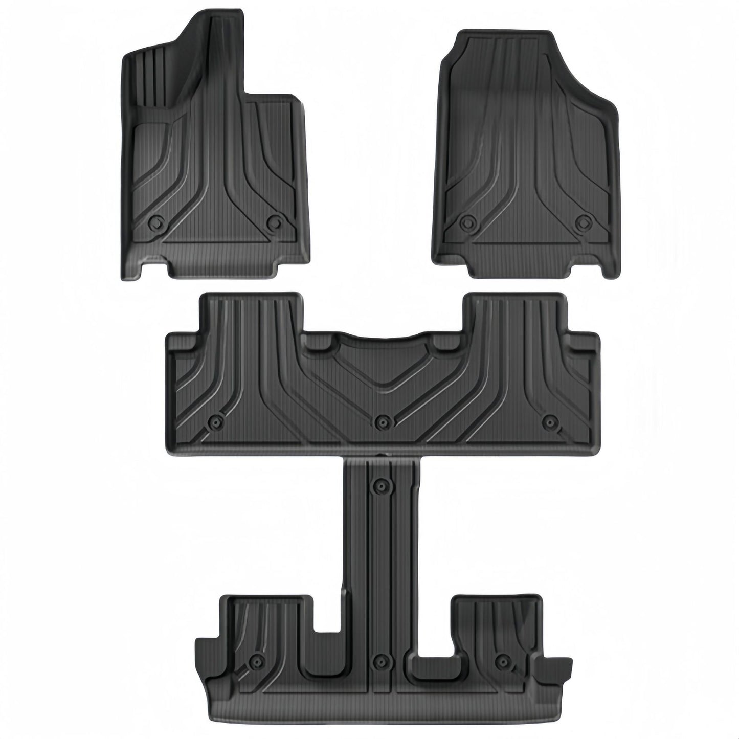 For 2022-2024 AITO M7/SERES 7 TPE car floor mats/Rear Trunk Mat