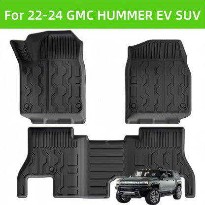 GMC HUMME EV SUV 2022-2024 TPE Car Floor Mat/Rear Trunk Mat