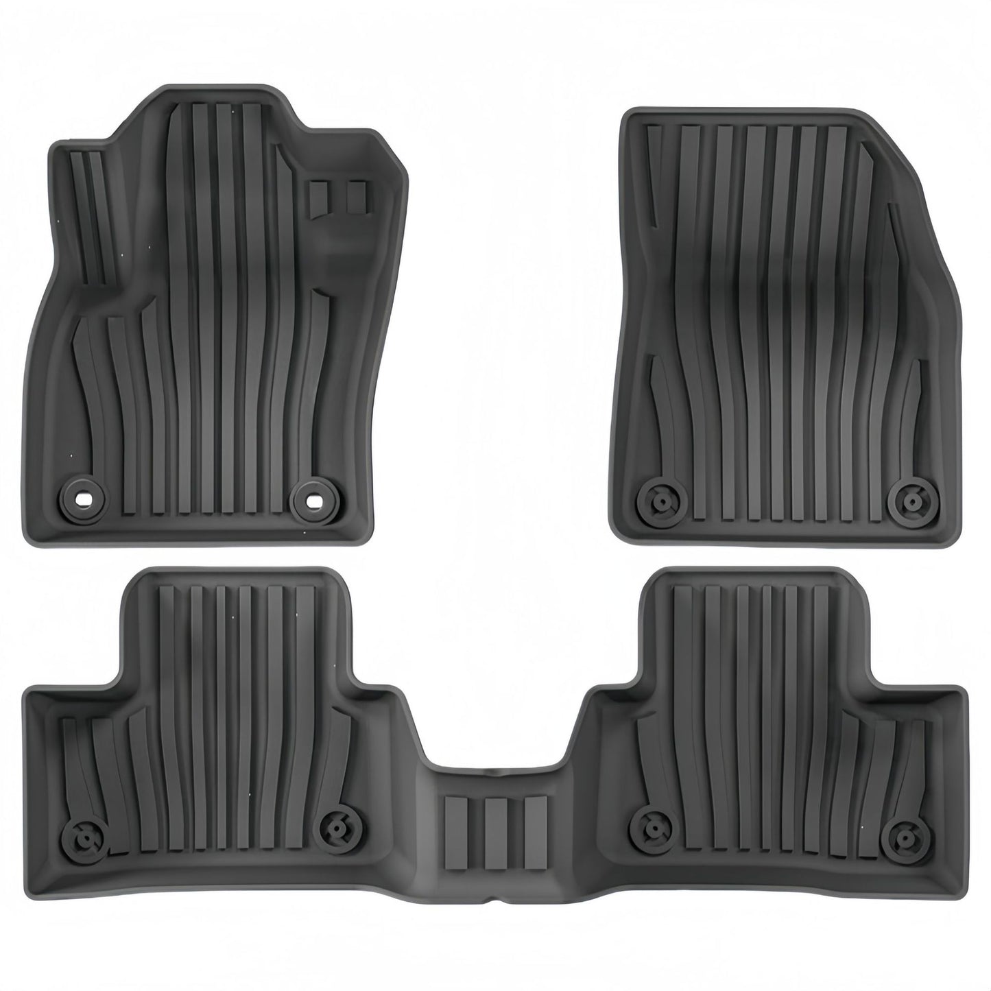 For 2024 Volvo XC40 3DCarpet TPE Car Floor Mat/Rear Trunk Mat