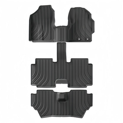 For 2016-2021 Toyota Sienta 170 Series RHD TPE Car Floor Mat/Trunk Mat