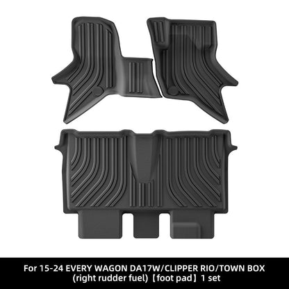 For 2015-2024 SUZUKI EVERY WGN DA17W RHD Fuel TPE Car Floor Mat