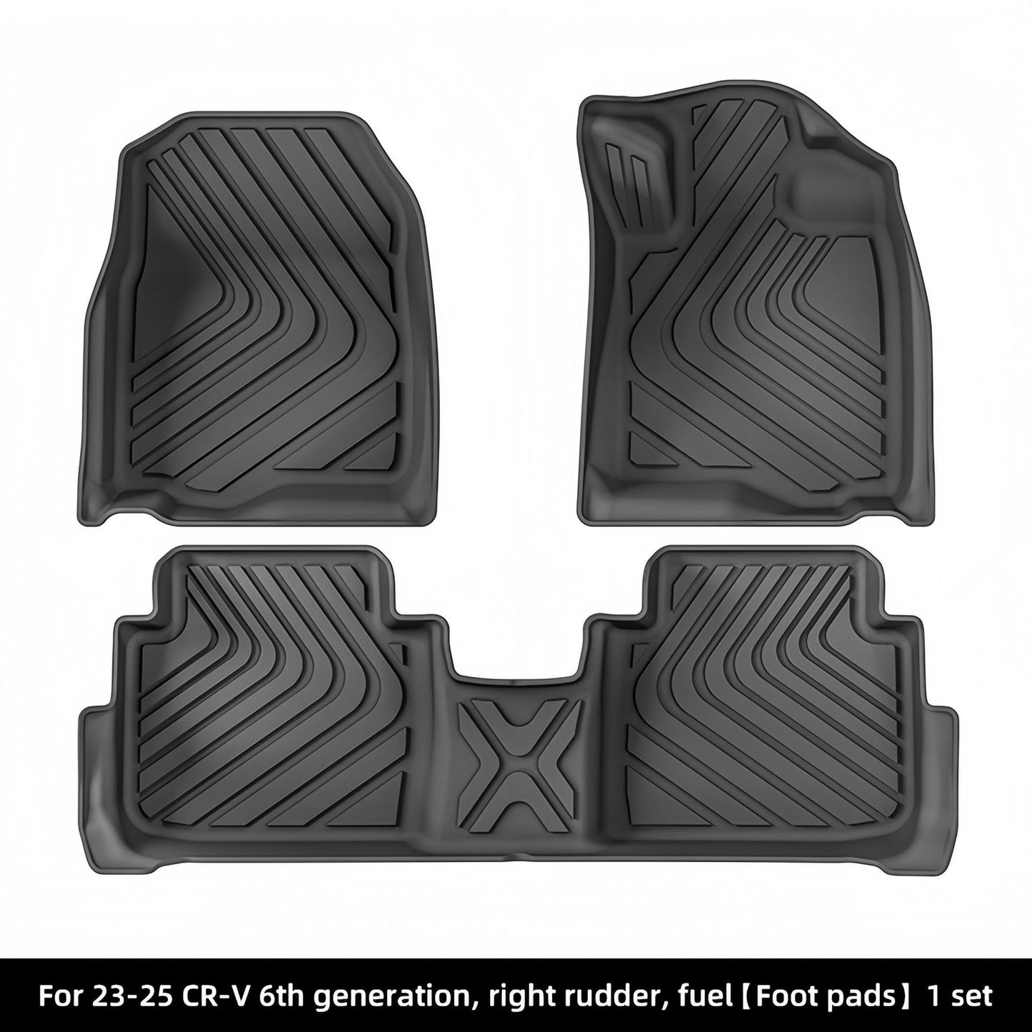 For 2023-2025 Honda CR-V LHD/RHD TPE Car Floor Mat/CRV Rear Trunk Mat