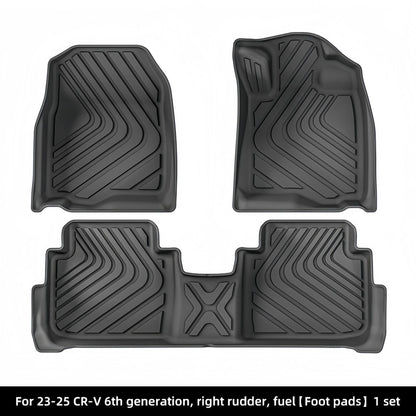 For 2023-2025 Honda CR-V LHD/RHD TPE Car Floor Mat/CRV Rear Trunk Mat