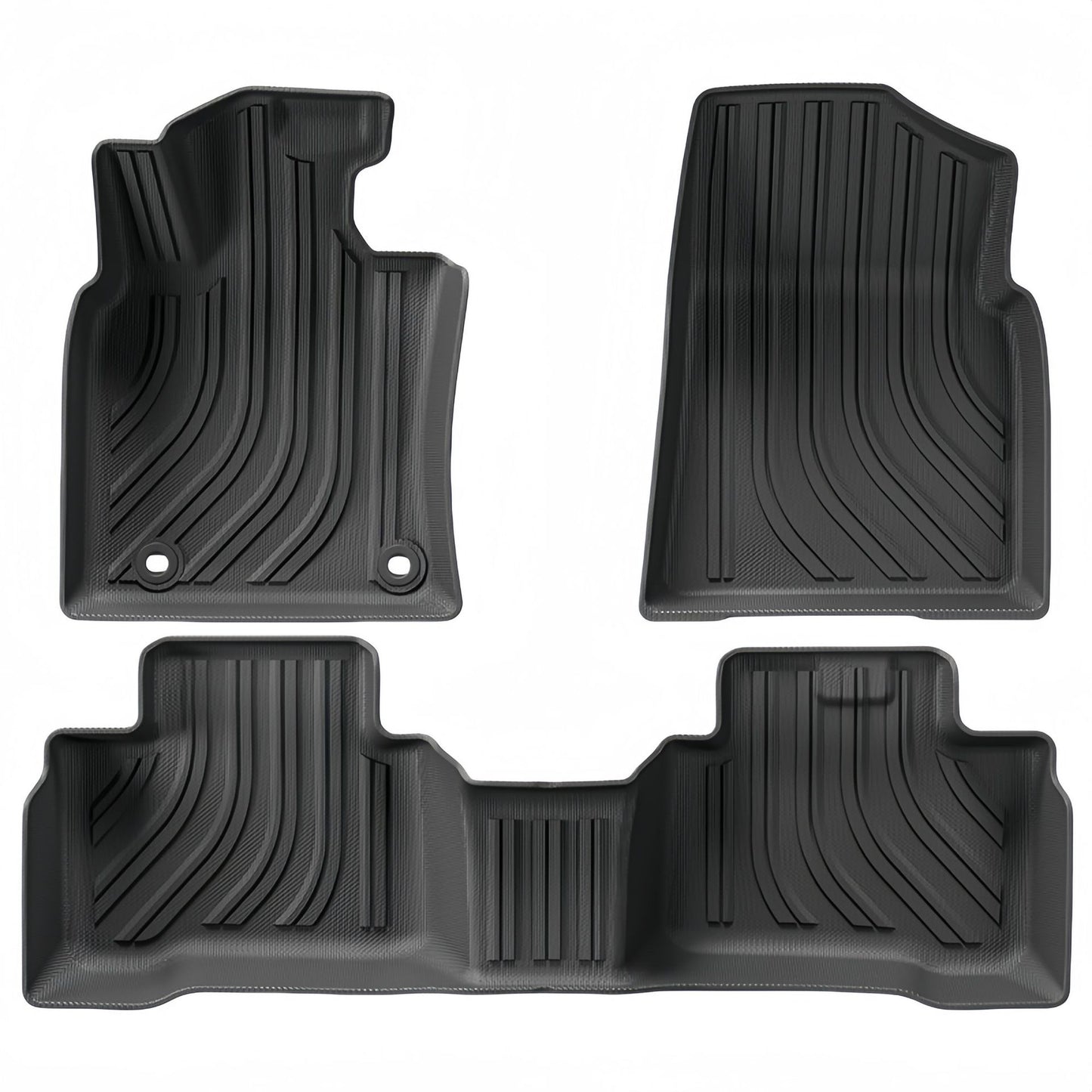 For 2024 Toyota Camry XV80 9th Fuel/Hybrid LHD 3D TPE Car Floor Mat