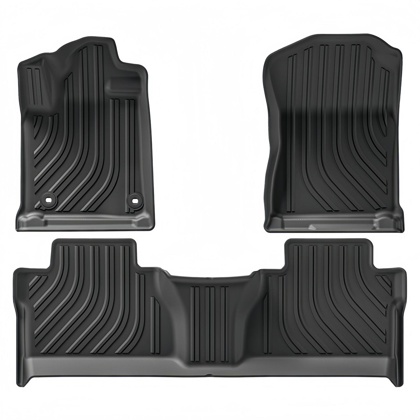 For 2021- 2024 Toyota Tundra LHD TPE Car Floor Mat/Rear Bucket Mat