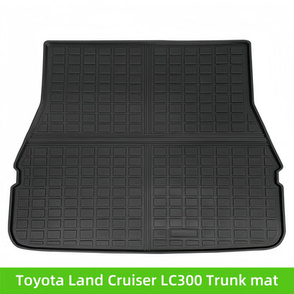 TPE Car Floor Mats for 2022 Toyota Land Cruiser LC300 Rubber Floor Mats