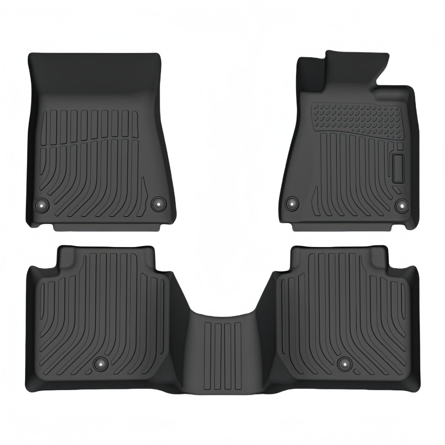For 2008-2012 Toyota Crown S200 RHD TPE 3D Car Floor Mat/Rear Trunk Mat Minimum order of 30 sets