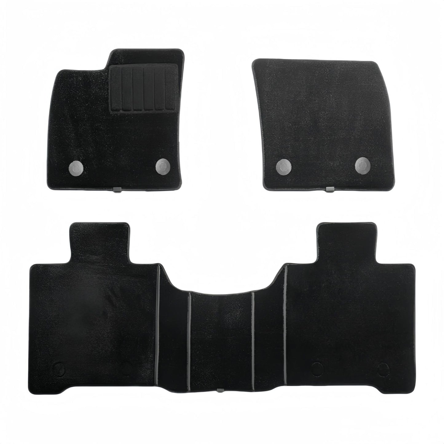 For 2021- 2024 Toyota Tundra LHD TPE Car Floor Mat/Rear Bucket Mat
