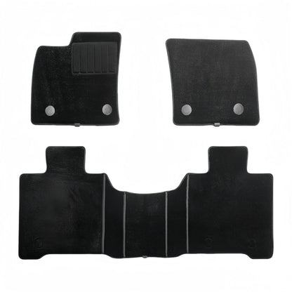 For 2021- 2024 Toyota Tundra LHD TPE Car Floor Mat/Rear Bucket Mat