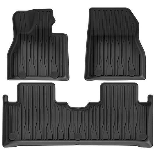 For 2023 BYD SONG L 3D TPE car floor mats Waterproof Carpet