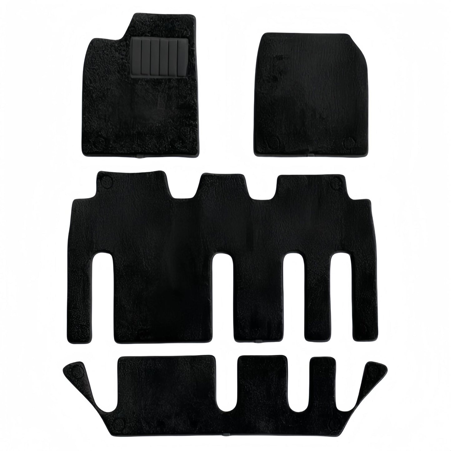 For 2022- 2024 Tesla MODEL X 3D Carpet TPE Car Floor Mat/Rear Trunk Mat