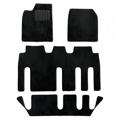 For 2022- 2024 Tesla MODEL X 3D Carpet TPE Car Floor Mat/Rear Trunk Mat