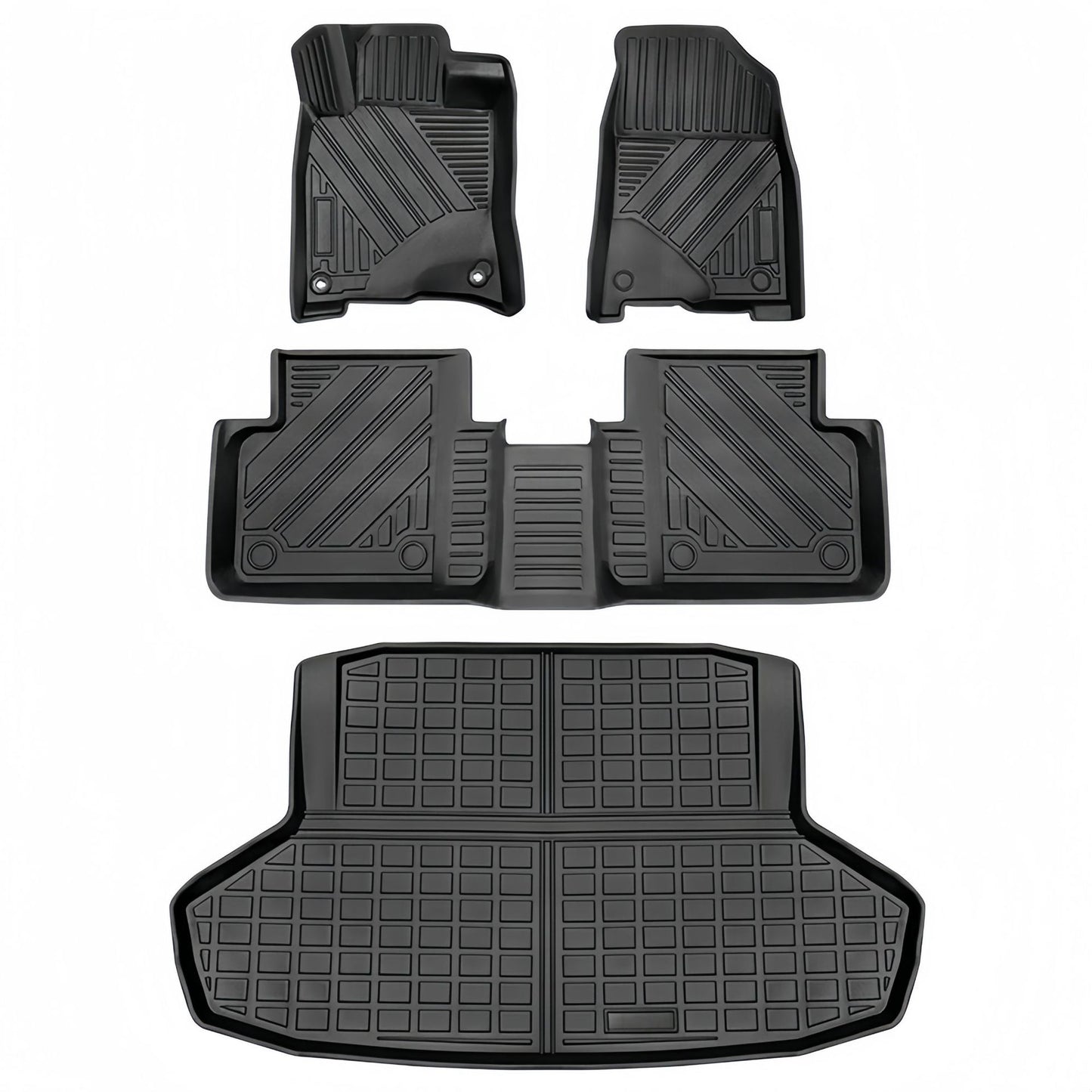 For 2022 Honda Civic 11th LHD/RHD TPE Car Floor Mat/Rear Trunk Mat