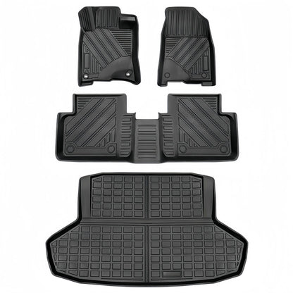 For 2022 Honda Civic 11th LHD/RHD TPE Car Floor Mat/Rear Trunk Mat