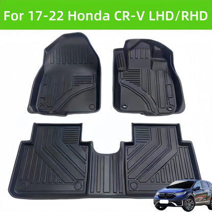 For 2017-2022 Honda CR-V LHD/RHD TPE Car Floor Mat/CRV Rear Trunk Mat
