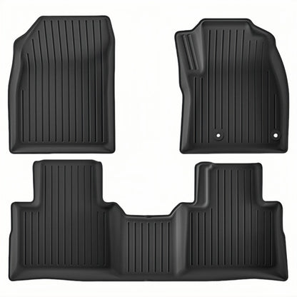 For 2023-2024 Mitsubishi Outlander RHD TPE 3D Car Floor Mat/Rear Trunk Mat