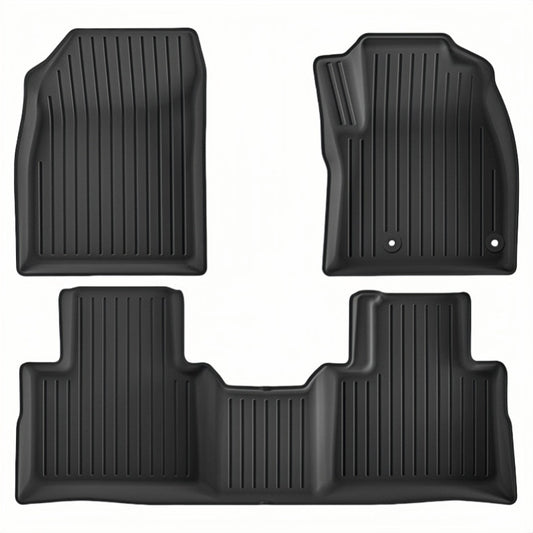 For 2023-2024 Mitsubishi Outlander RHD TPE 3D Car Floor Mat/Rear Trunk Mat