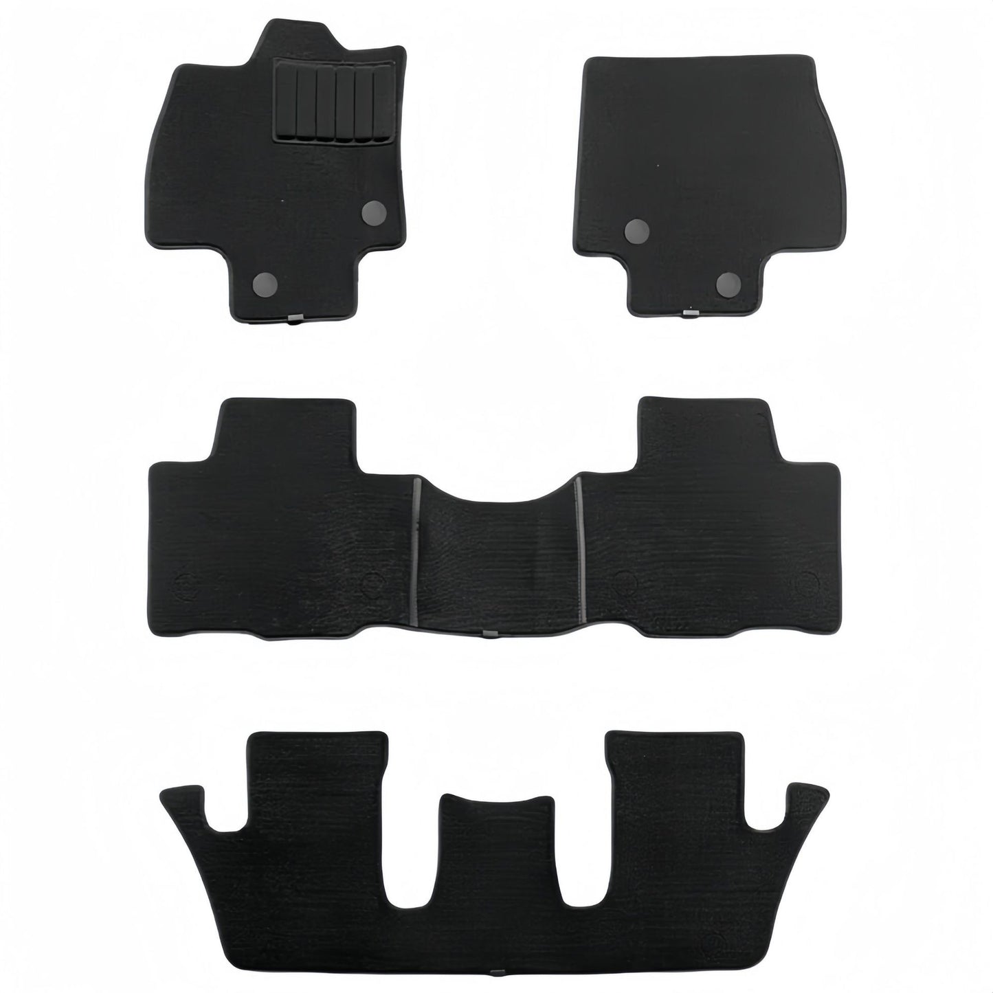 For 2024 Toyota GRAND HIGHLANDER TPE Car Floor Mat/Rear Trunk Mat