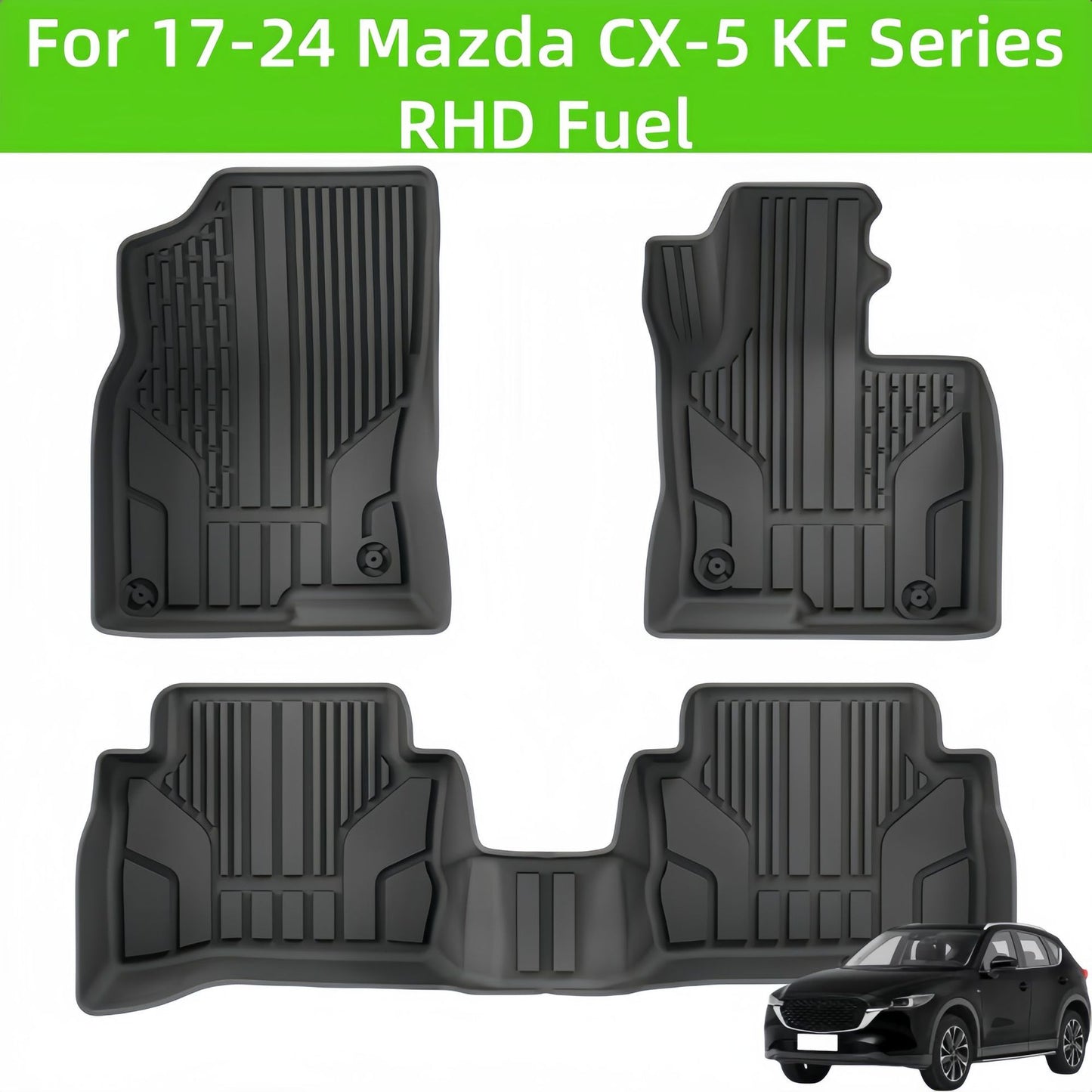Mazda CX-5 KF Series RHD Fuel 2017-2024 TPE Car Floor Mat