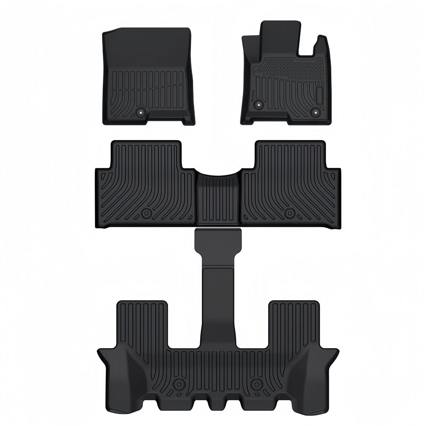 For 2021- 2024 KIA Sorento RHD Fuel/Hybrid 3D Carpet TPE Car Floor Mat Minimum order 30 sets