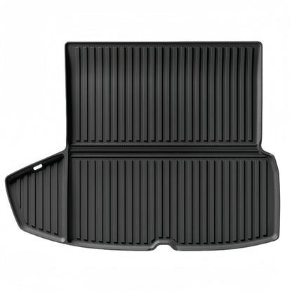 For 2022- 2024 Tesla  MODEL S LHD TPE Car Floor Mat/Rear Trunk Mat