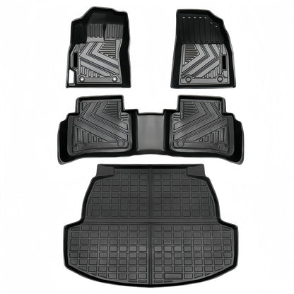 For 2019 Toyota Corolla LHD TPE Car Floor Mat/Rear Trunk Mat