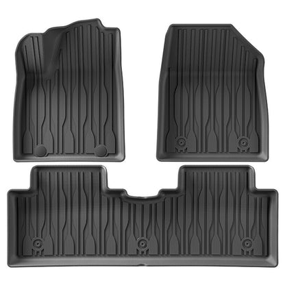 For 2024 BYD Yuan UP TPE Car Floor Mat Waterproof Trunk Mat