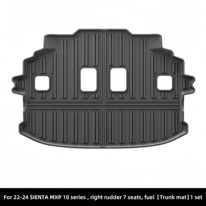 For 2022-2024 Toyota Sienta MXP 10 Series Fuel RHD TPE Car Floor Mat