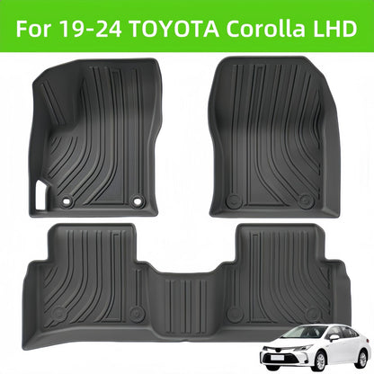 Toyota Corolla LHD 2019-2024  Floor Mat/Rear Trunk Mat TPE