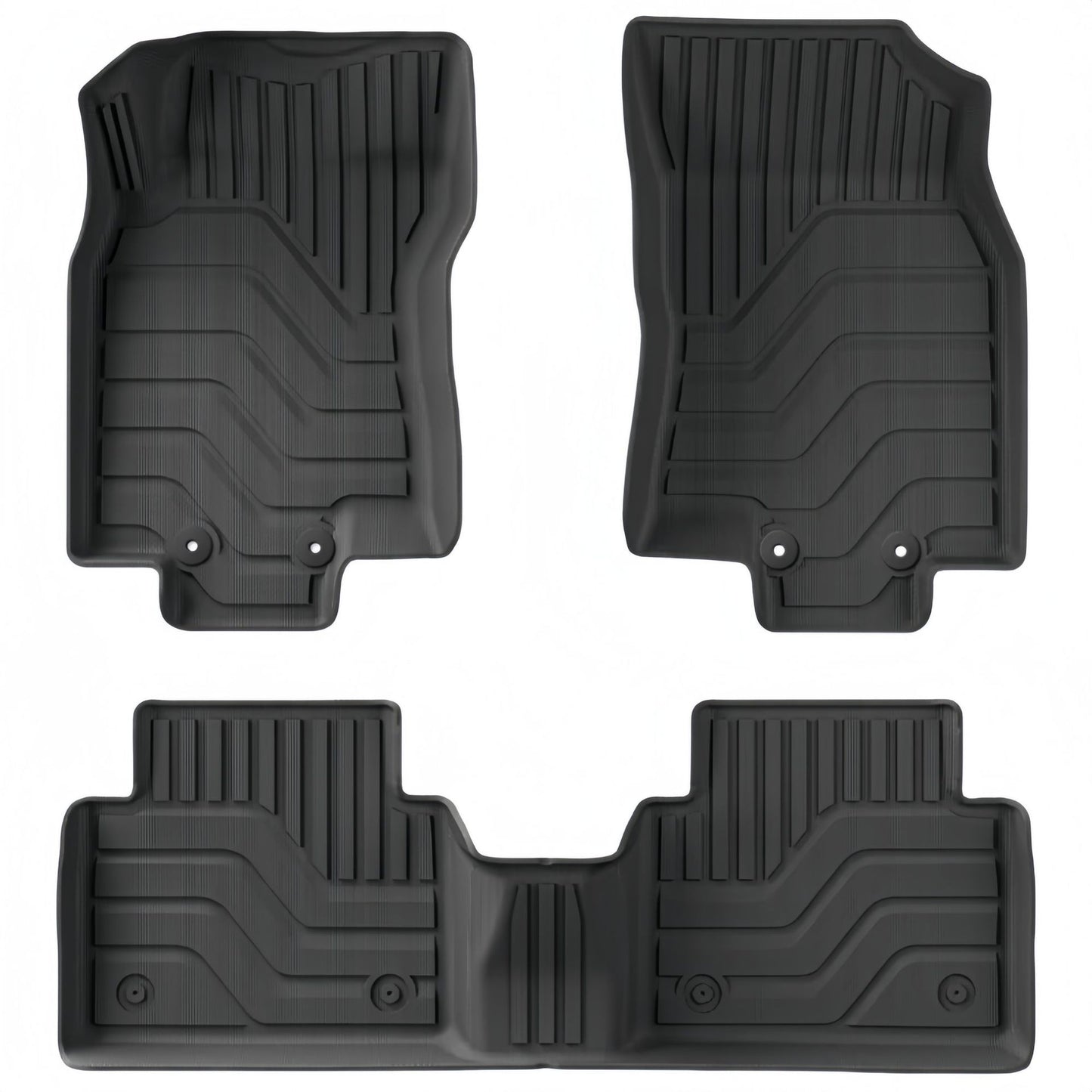 For 2022-2023 Nissan Rogue LHD 3DCarpetTPE Car Floor Mat/Rear Trunk Mat