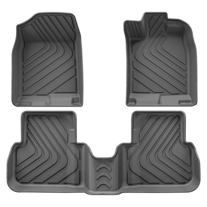 For 2021-2024 Honda Civic 11th FE HEV RHD Durable TPE Car Floor Mat
